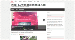 Desktop Screenshot of grosirkopiluwak.com