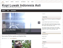 Tablet Screenshot of grosirkopiluwak.com